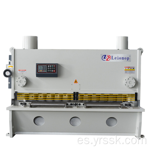 QC11K 12x4000 mm Máquina de corte de guillotina Hidráulica Corte de acero inoxidable con E21s